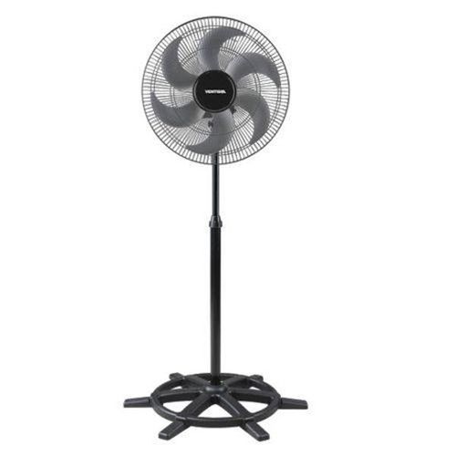 Ventilador de Coluna Steel Preto com 6 Pás 50cm 200W Bivolt