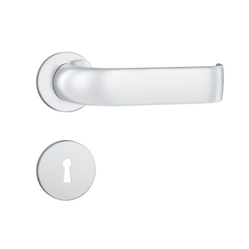 Fechadura Interna Roseta Redonda 1610/39 55MM Inox Cromado