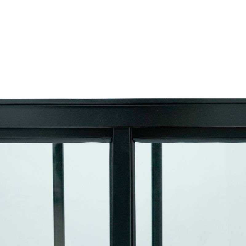 Janela-de-Correr-2-Folhas-com-Grade-Aluminio-Preto-100x150cm