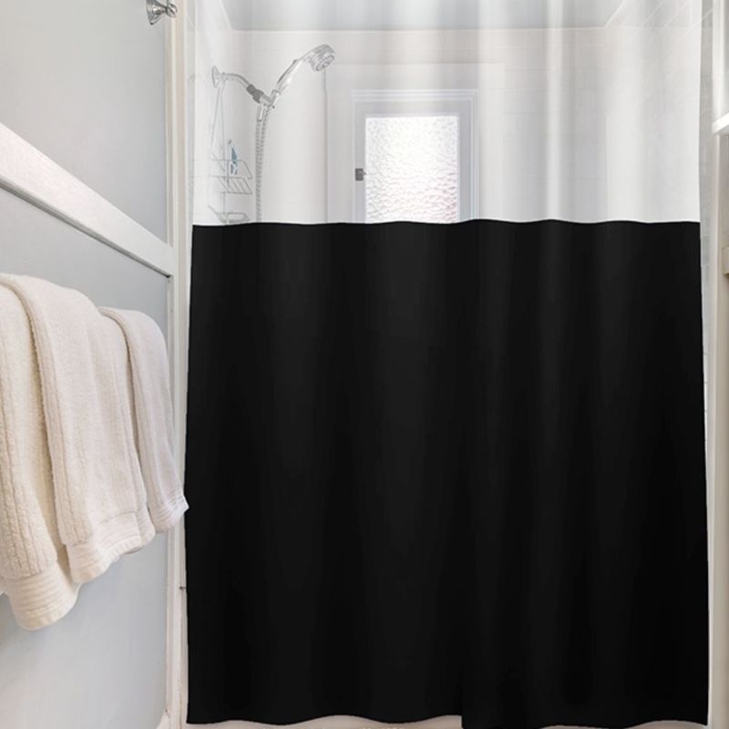 Cortina-para-Box-Vinil-Lisa-Visor-Retangular-135x2m-Preta