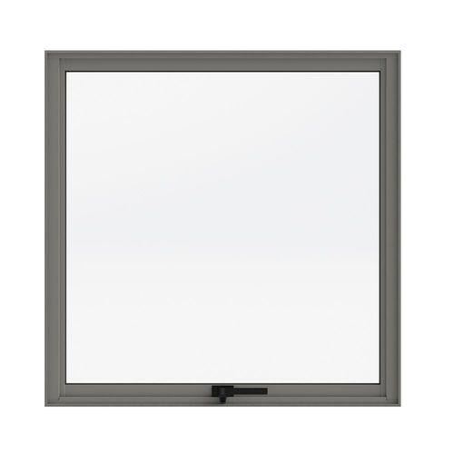 Maxim-ar Vidro Liso sem Grade Alumínio Branco 60x60cm