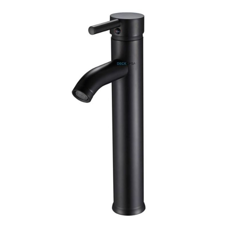 Monocomando-para-Banheiro-Mesa-Bica-Alta-Preto-Redondo-30cm