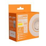 Spot-Led-Easy-Decor-Embutir-Redondo-Branco-3W-270-Lumens-Luz-Branca
