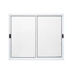 Janela-de-Correr-2-Folhas-sem-Grade-Aluminio-Branco-100x100cm