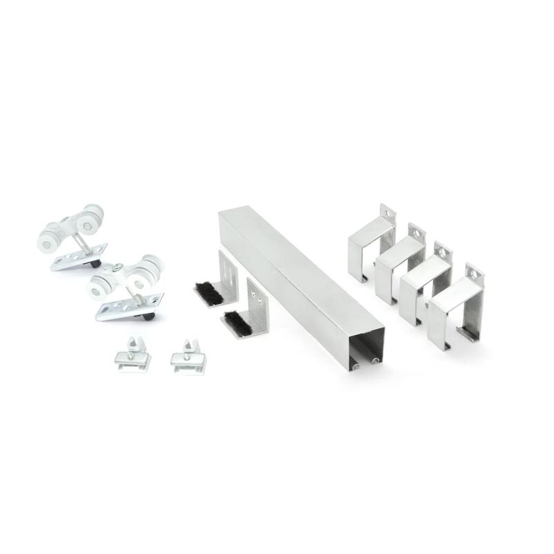 Kit-para-Porta-de-Correr-Concavo-04-Rodizios-2m-60kg-Aluminio-Natural