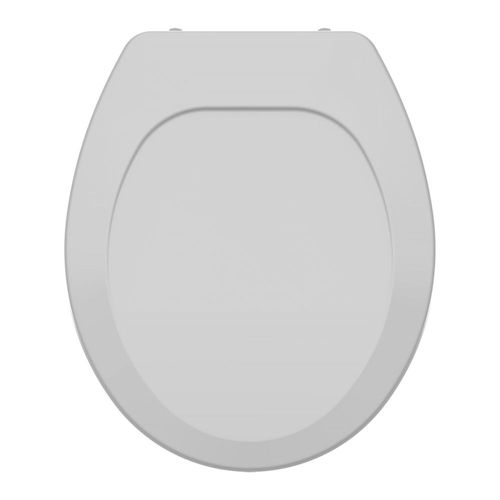 Assento Sanitário Convencional Premium PP Oval Cinza