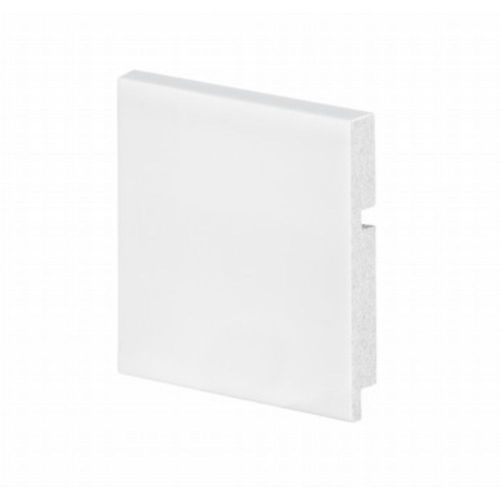 Rodapé Poliestireno P.U Branco Liso 10x1,3x240cm