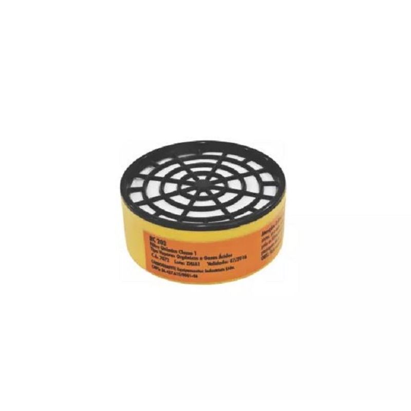Filtro-Resp.-semifacial-Vapor-Org-Gas-Acido-Classe1-Cg306-Carbografite