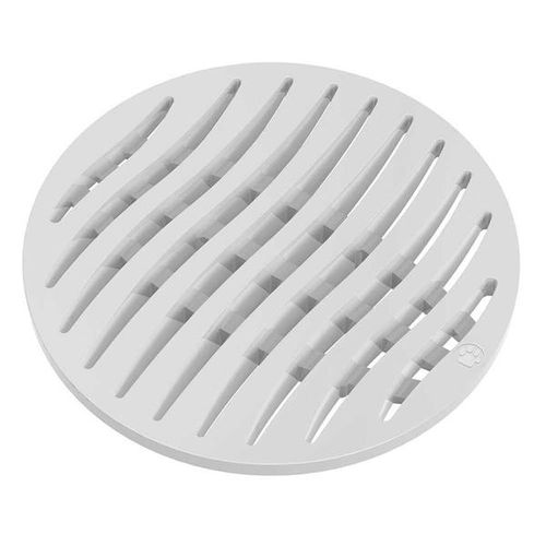 Grelha Redonda PVC Branca DN100 Tigre