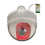 Camera-Falsa-Led-Mini-Dome-3-Polegadas-Branca-Bivolt