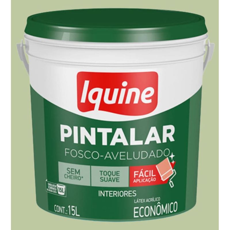 Tinta-Economica-Acrilica-Fosco-Pintalar-Verde-Primavera-15L-Iquine