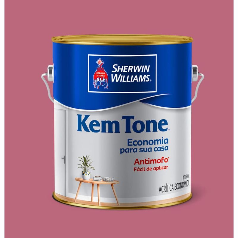 Tinta-Economica-Acrilica-Fosco-Kemtone-Rosa-Acai-36L