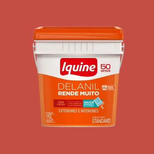 Tinta Standard Acrílica Fosco Delanil Boi Garantido 15L Iquine