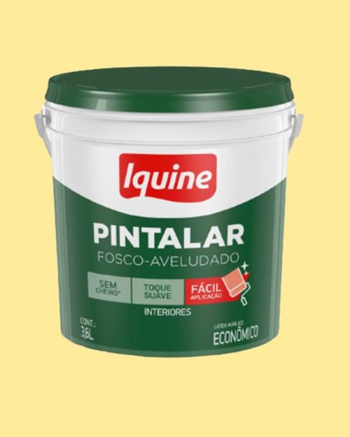 Tinta Econômica Acrílica Fosco Pintalar Tucunaré 3,6L Iquine