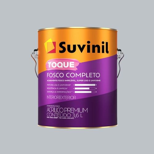 Tinta Premium Acrílica Toque Fosco Completo Névoa Intensa 3,6L Suvinil