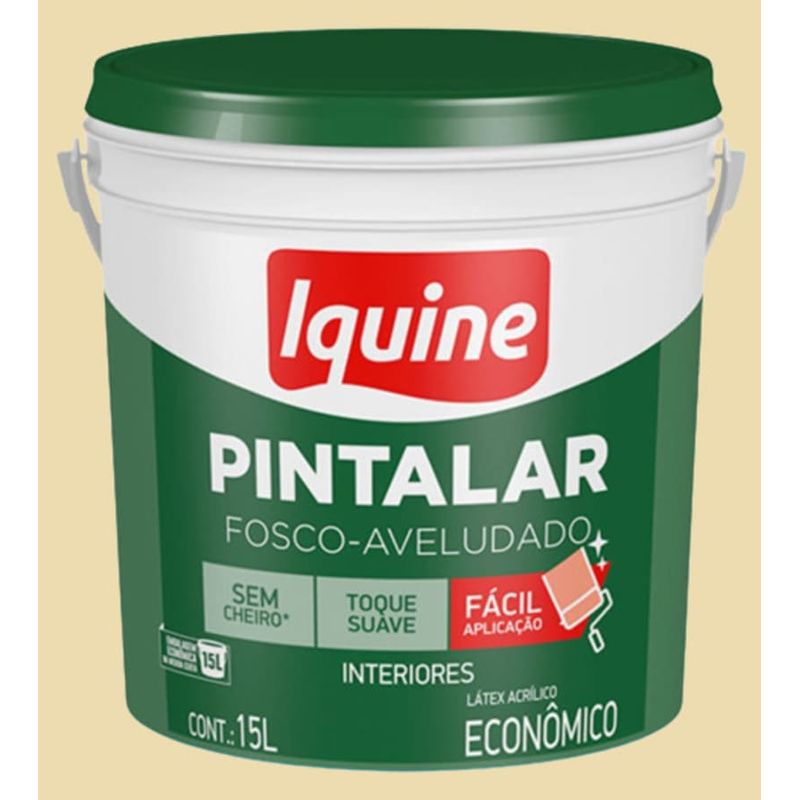 Tinta-Economica-Acrilica-Fosco-Pintalar-Marfim-15L-Iquine
