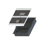 Quadro-PVC-Disjuntor-Embutir-sem-Barramento-para-16-Disjuntores-Fume