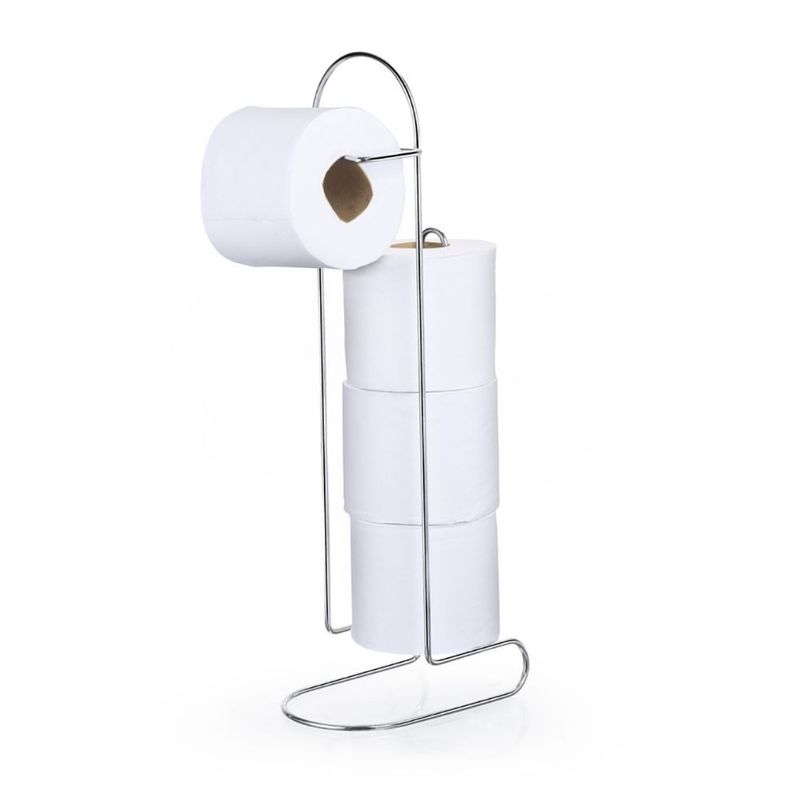 Suporte-de-Chao-para-Papel-Higienico-Cromado