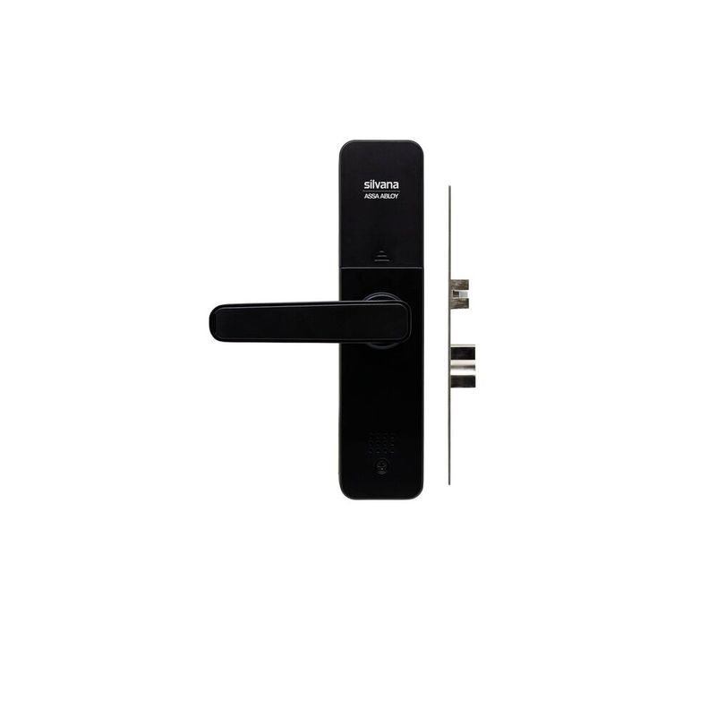 Fechadura-Digital-de-Embutir-com-Biometria-SDD300-Preto