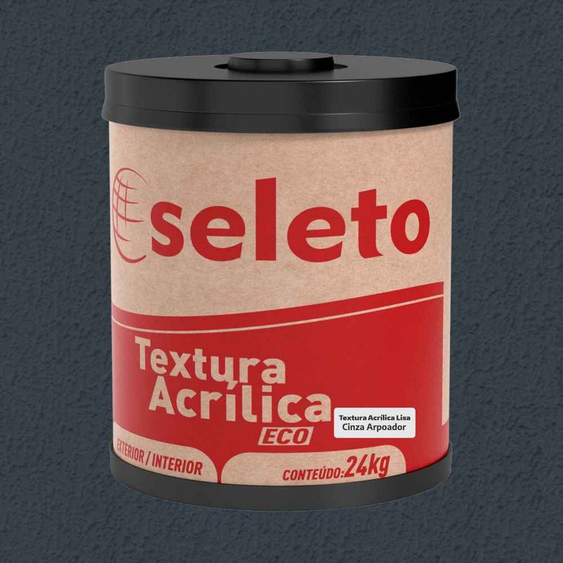 Textura-Acrilica-Lisa-Cinza-Apoador-24Kg-Seleto