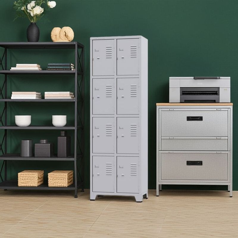 Armario-de-Aco-com-08-Portas-196x63x36cm-Cinza