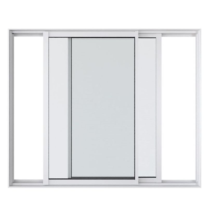 Janela-de-Correr-2-Folhas-sem-Grade-Aluminio-Branco-100x120cm