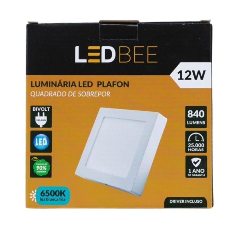 Painel-de-LED-Sobrepor-12W-16x16cm-840-Lumens-Luz-Branca