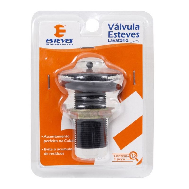 Valvula-Preta-para-Lavatorio-com-Tampa-1-7-8---Esteves