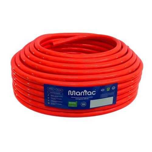 Mangueira AS para Jardim Super Flexível 1/2"x2mm 10m Laranja Mantac