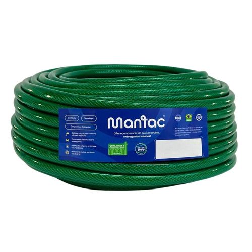 Mangueira para Jardim PT150 Super Flexível 1/2"x2mm 50m Verde Mantac
