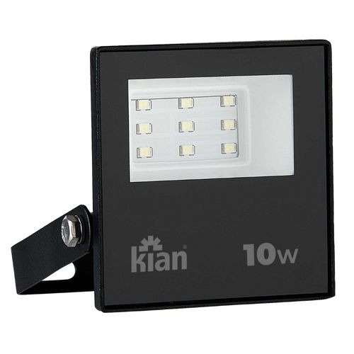 Refletor de LED 10W IP65 600 Lúmens Luz Branca Kian