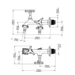 Torneira-para-Tanque-Jardim-Parede-Curta-Trio-1134-Cromado
