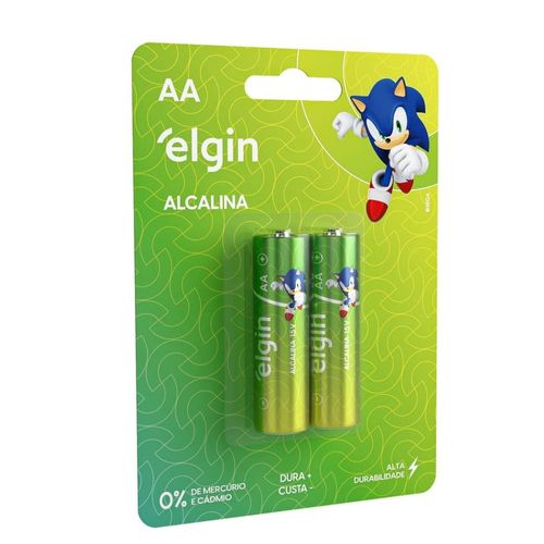 Pilha Alcalina 1.5V Tipo AA Blister com 2 unidades
