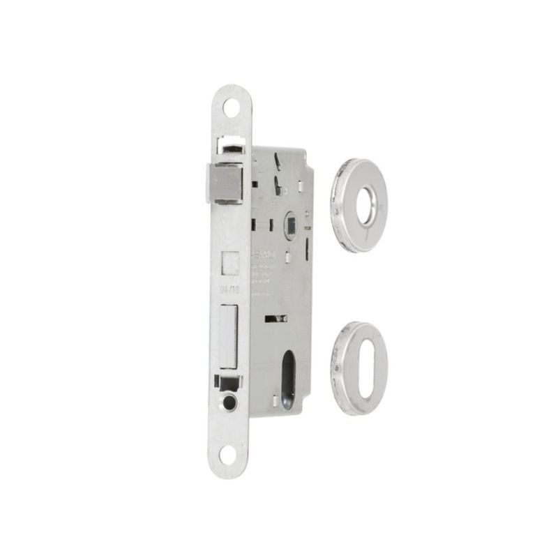 Fechadura-Externa-Roseta-Redonda-L892-55mm-Inox-Lixado