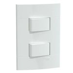 Conjunto-2-Interruptores-Simples-10A-250V-4x2-Branco-Brilho-Lunare-Up