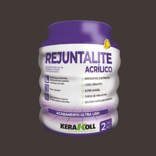 Rejunte Rejuntalite Acrílico Preto 2kg Kerakoll