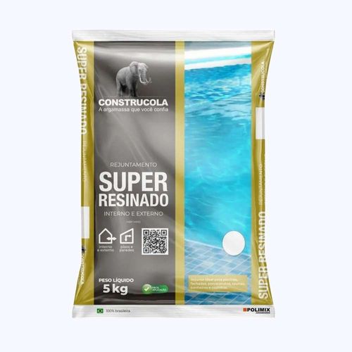 Rejunte Super Resinado Branco 5kg Construcola