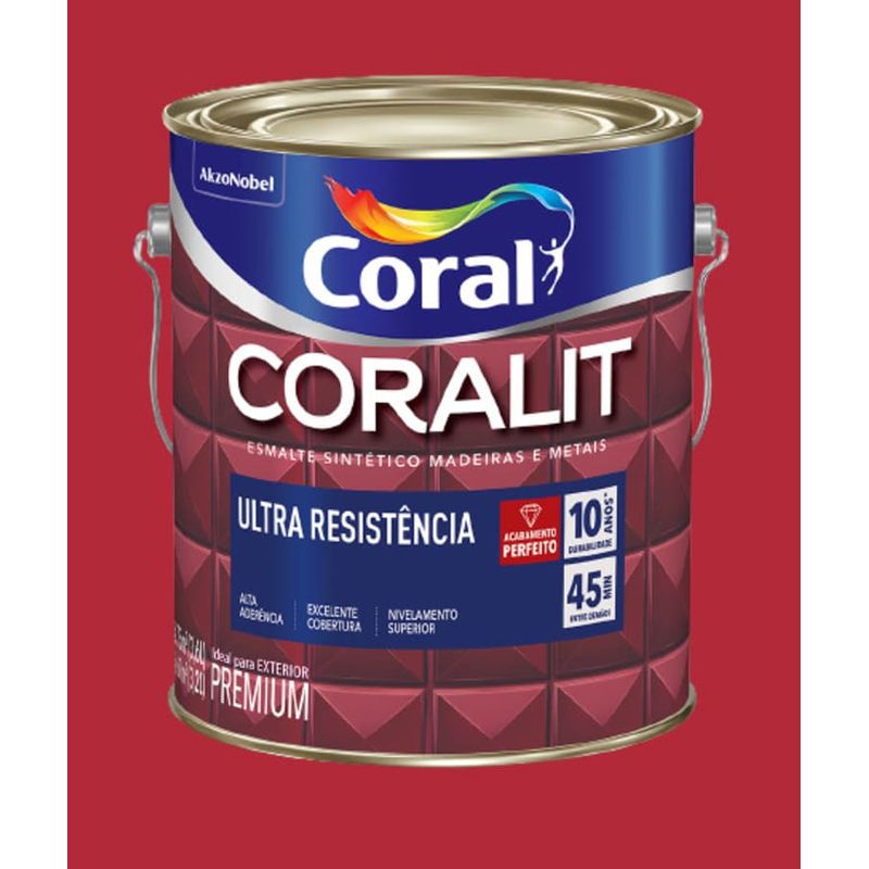 Esmalte-Premium-Sintetico-Brilhante-Coralit-Vermelho-09L-Coral