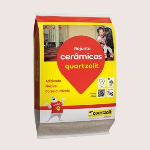 Rejunte Cerâmica Palha 1kg Quartzolit