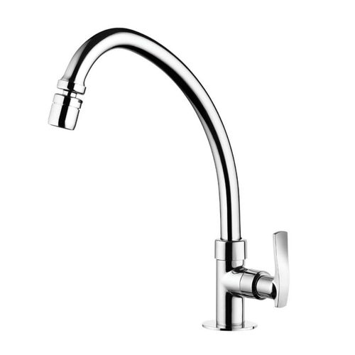 Torneira para Cozinha Mesa 1/4V Bica Média Cromado 1167 C29