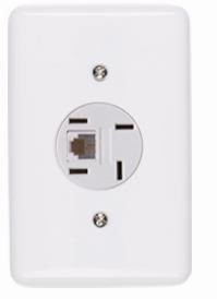 Conjunto para Telefone RJ11 4x2 Branco Stylus
