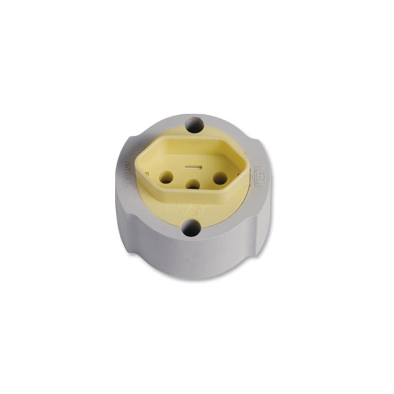 Conjunto-de-Sobrepor-Tomada-2P-T-20A-250V-Branco-Redondo