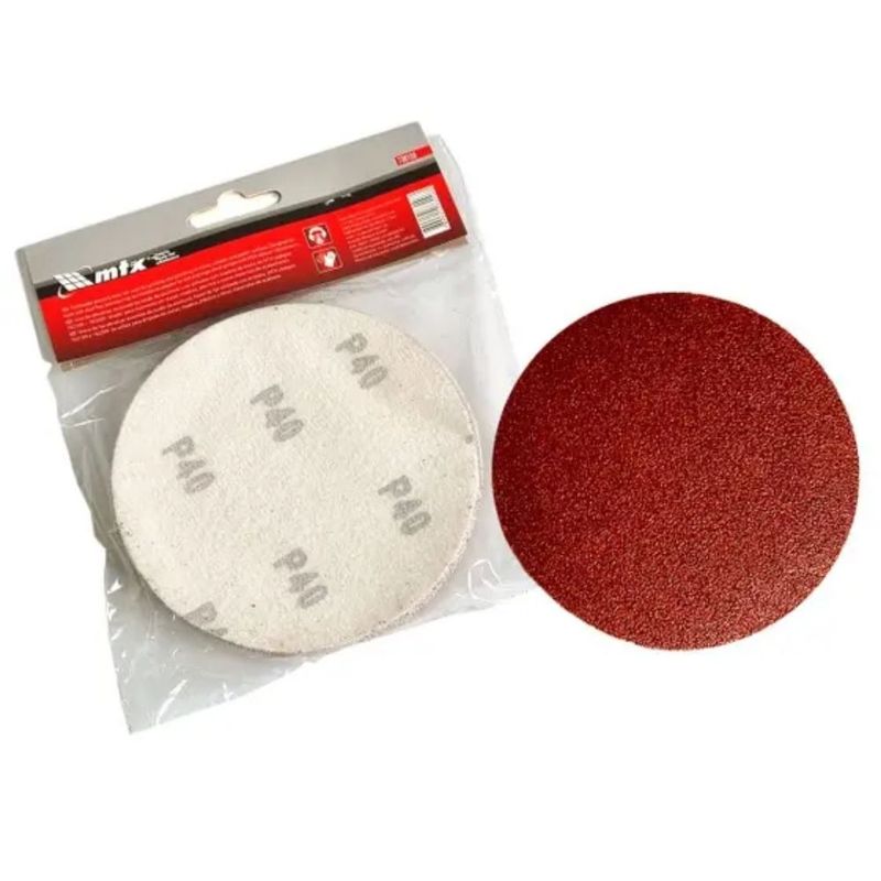 Disco-de-Lixa-com-Velcro-4.1-2--115mm-Grao-40-com-10-Pecas-MTX