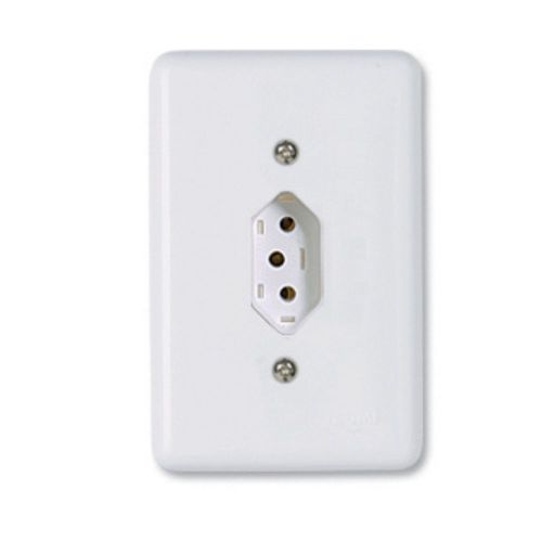 Conjunto Tomada 2P+T 20A/250V 4x2 Branco Stylus