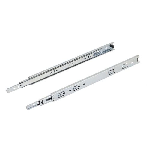 Corrediça Telescópica H35 Mini 400mm Até 25Kg 01 Par Zincada