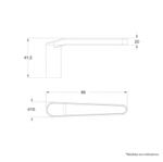 Fechadura-Externa-Serralheiro-Perfil-Estreito-501-03-265mm-Cromada