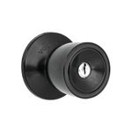 Fechadura-Tubular-Botao-Chave-90mm-Preta