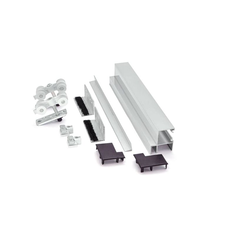 Kit-para-Porta-de-Correr-Suspenso-04-Rodizios-2m-60Kg-Aluminio-Polido