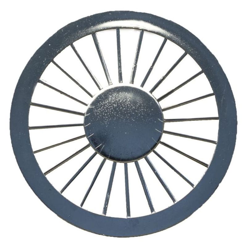 Grelha-Redonda-PVC-Cromada-10cm-DN100-Luconi