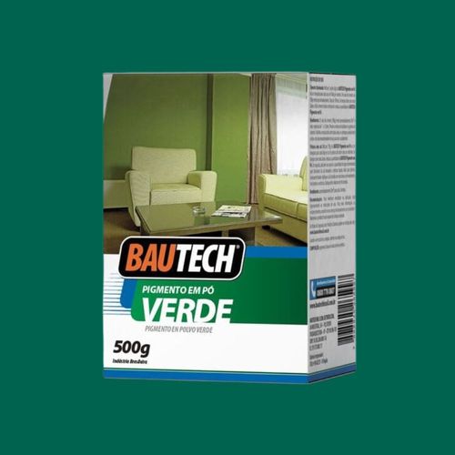 Corante em Pó Colorset Verde 500g Bautech